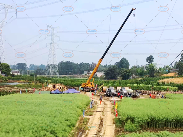 江西吉安110kV线路工程-OPGW光缆运用