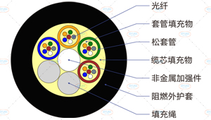 GYFTZY光缆截面