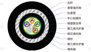 GYTS33光缆截面