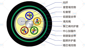 GYTZA53光缆截面