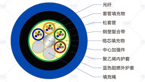 MGTSV光缆截面