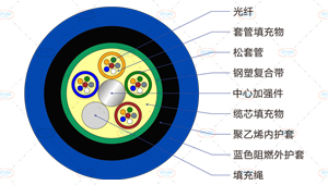 MGTSV光缆截面